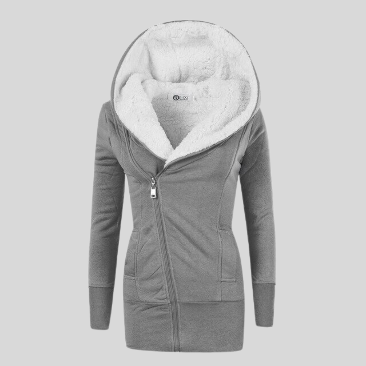 Women's Fleece Hooded Cardigan