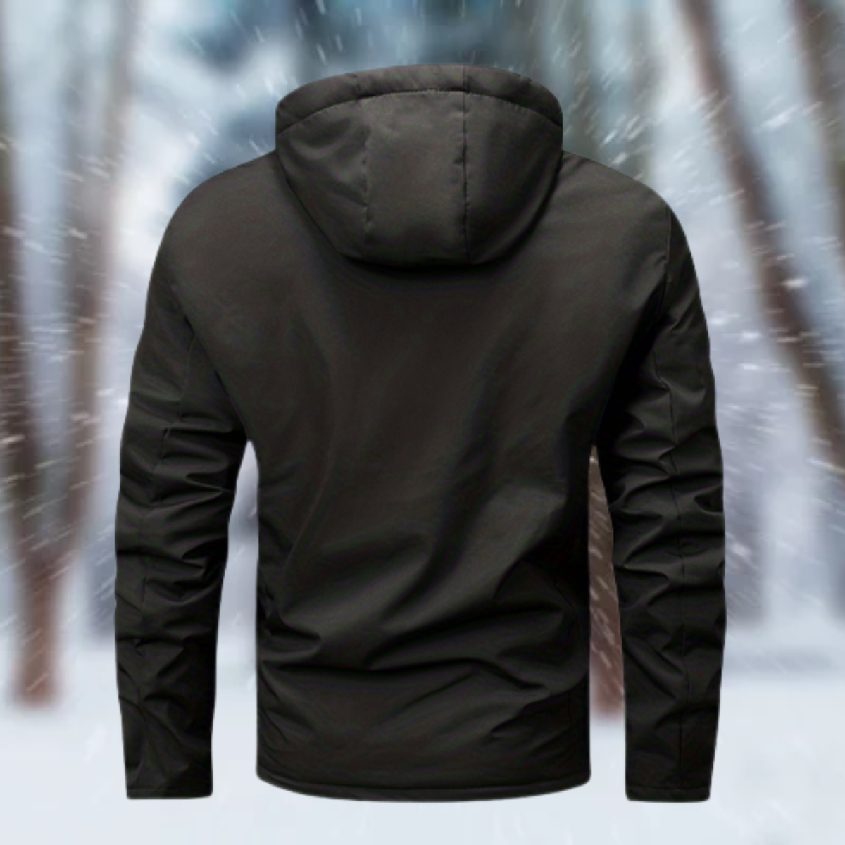 The new luxury waterproof hooded jacket