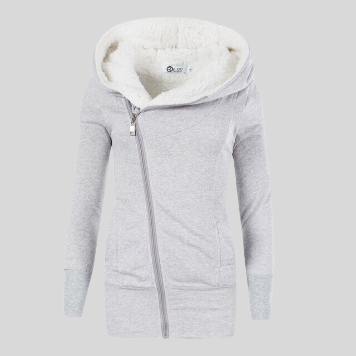 Women's Fleece Hooded Cardigan