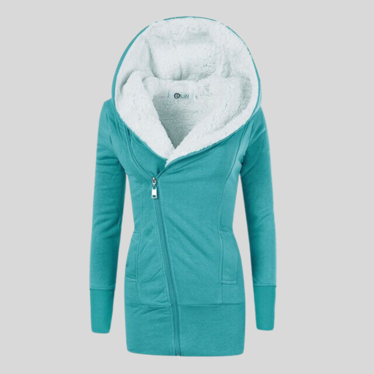 Women's Fleece Hooded Cardigan