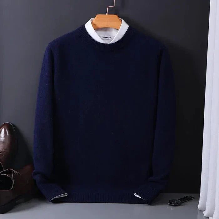 Men - Jumper - Cashmere - Comfortable Loose Fit Knitwear for Stylish Everyday Wear