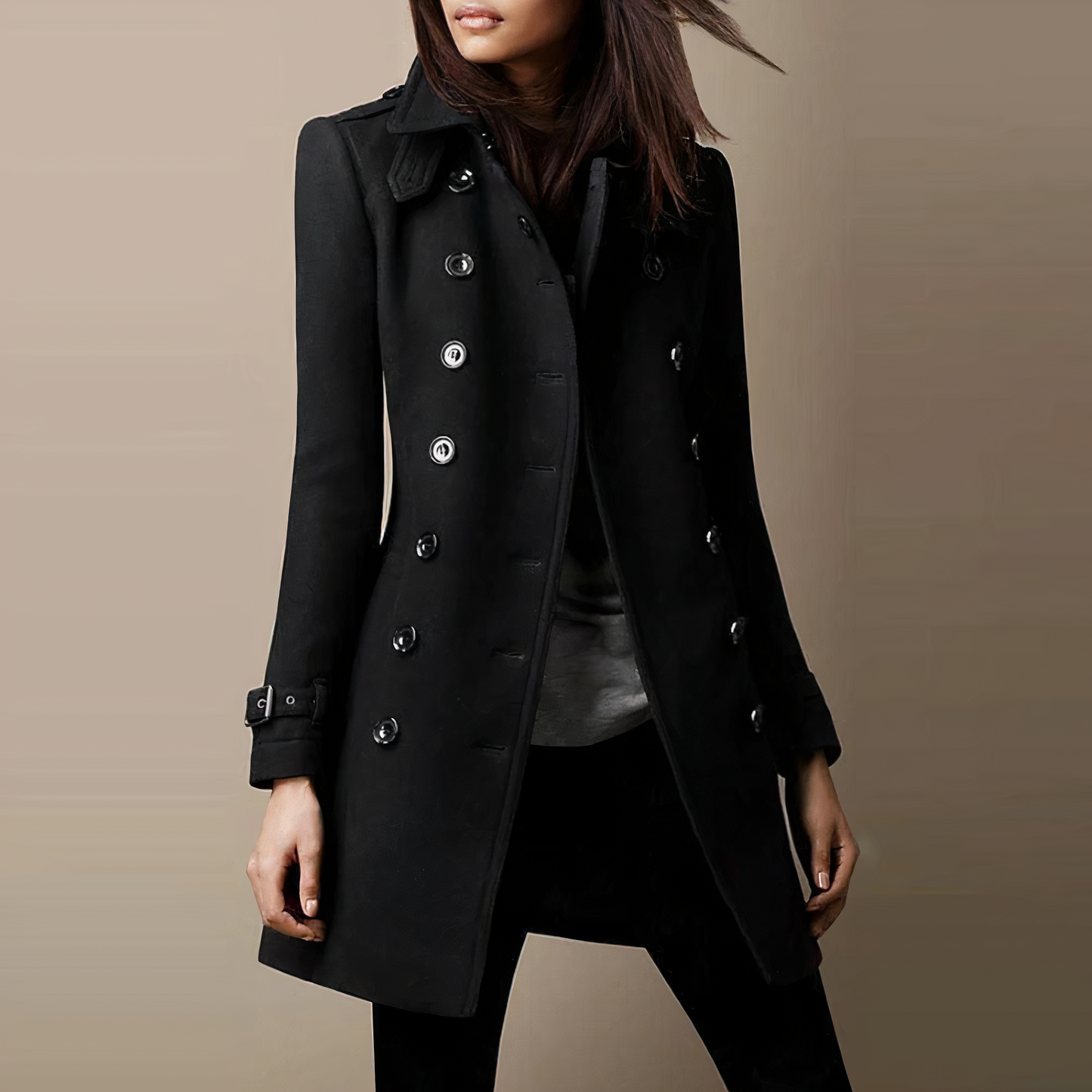 Women's autumn and winter wool jacket