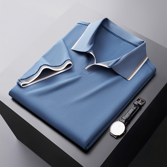 High-quality lapel polo shirt