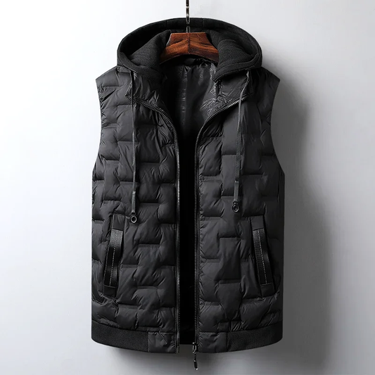 Men - Cosy Quilted Waistcoat - Soft Material - Stylish Layer for Comfort and Warmth