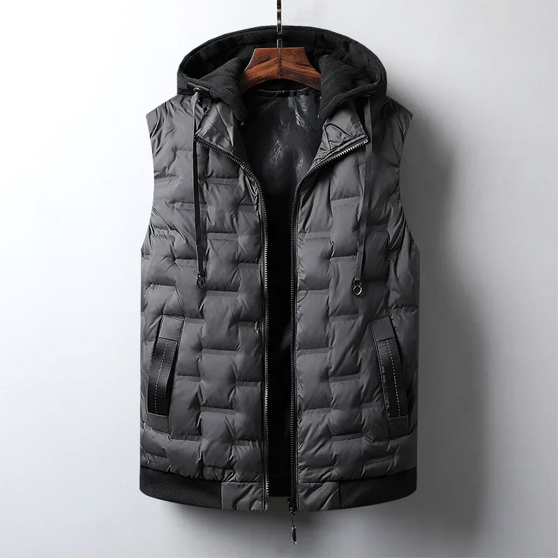 Men - Cosy Quilted Waistcoat - Soft Material - Stylish Layer for Comfort and Warmth