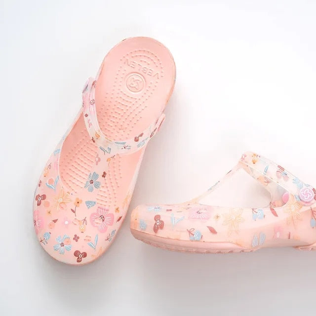 Beach jelly shoes sandals for women