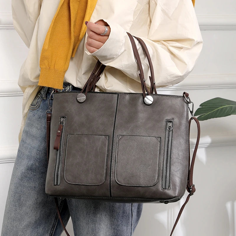 Old-fashioned shoulder bag