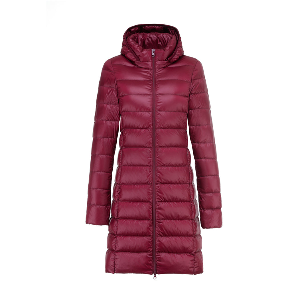 Women’s Lightweight Padded Down Jacket - Cozy Insulation for Ultimate Warmth - Stylish Winter Outerwear