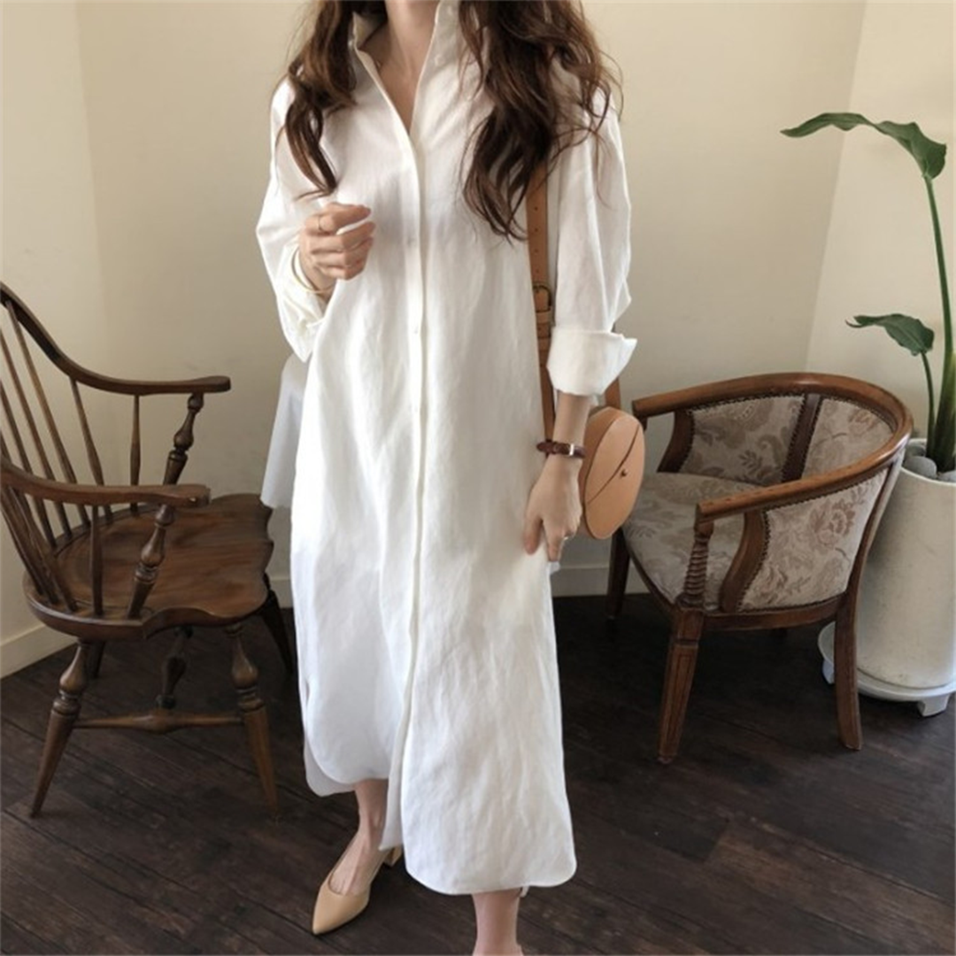 Long shirt dress for stylish comfort