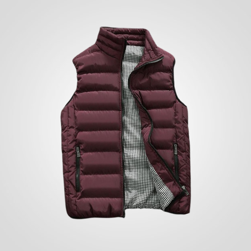 Men's Sleeveless Insulated Waistcoat - Lightweight Spring Layer - Perfect for Outdoor Adventures