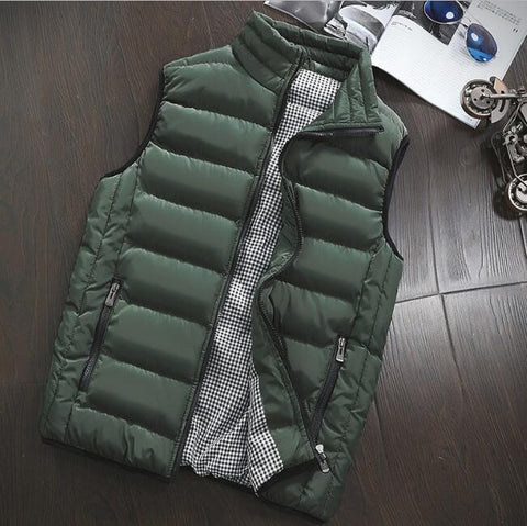 Men's Sleeveless Insulated Waistcoat - Lightweight Spring Layer - Perfect for Outdoor Adventures