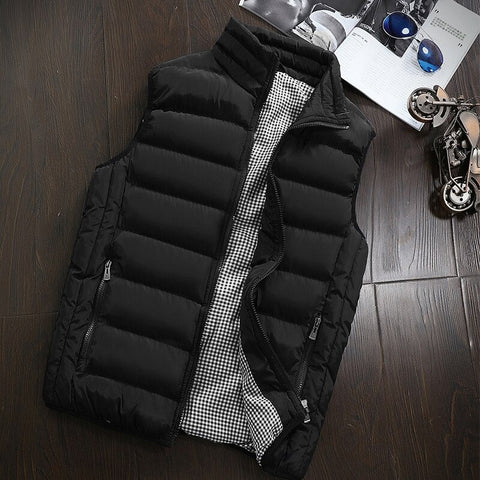 Men's Sleeveless Insulated Waistcoat - Lightweight Spring Layer - Perfect for Outdoor Adventures