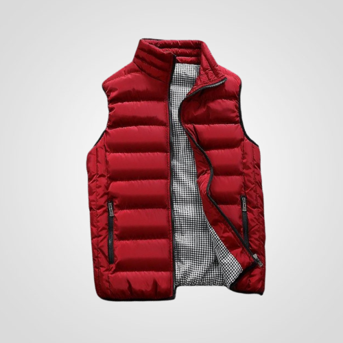 Men's Sleeveless Insulated Waistcoat - Lightweight Spring Layer - Perfect for Outdoor Adventures