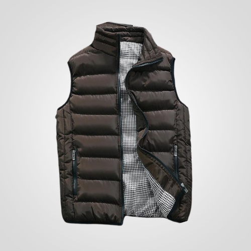 Men's Sleeveless Insulated Waistcoat - Lightweight Spring Layer - Perfect for Outdoor Adventures