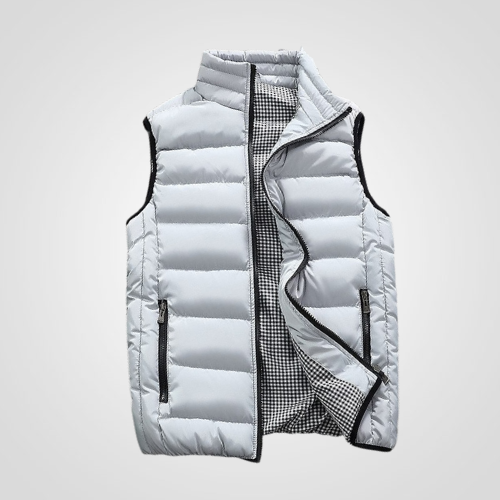 Men's Sleeveless Insulated Waistcoat - Lightweight Spring Layer - Perfect for Outdoor Adventures