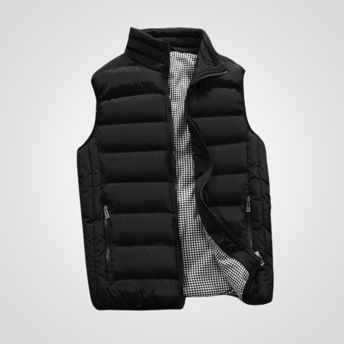 Men's Sleeveless Insulated Waistcoat - Lightweight Spring Layer - Perfect for Outdoor Adventures