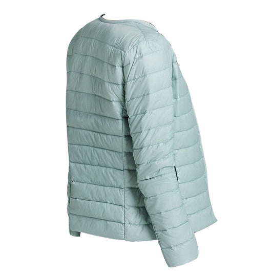 Ultra-light quilted puffer coat