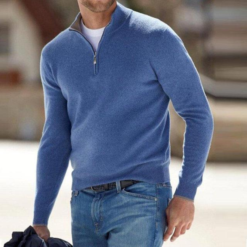 Men - Cashmere Jumper - Slim Fit - Luxurious Soft Cashmere Sweater for Ultimate Comfort and Style