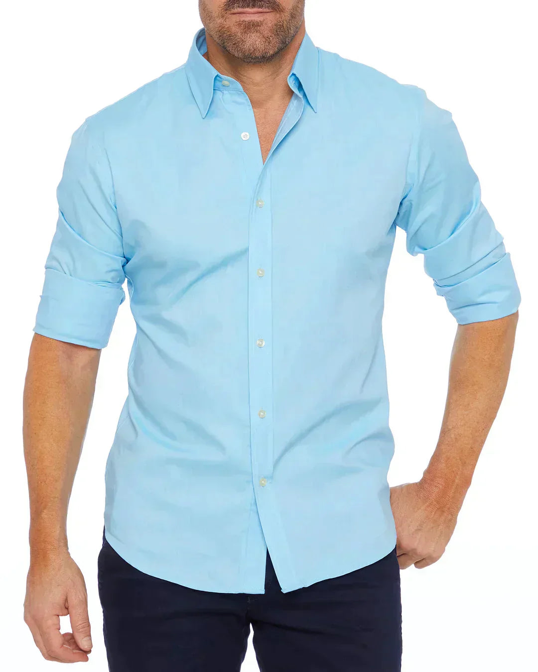 Elite stretch zip shirt for casual looks