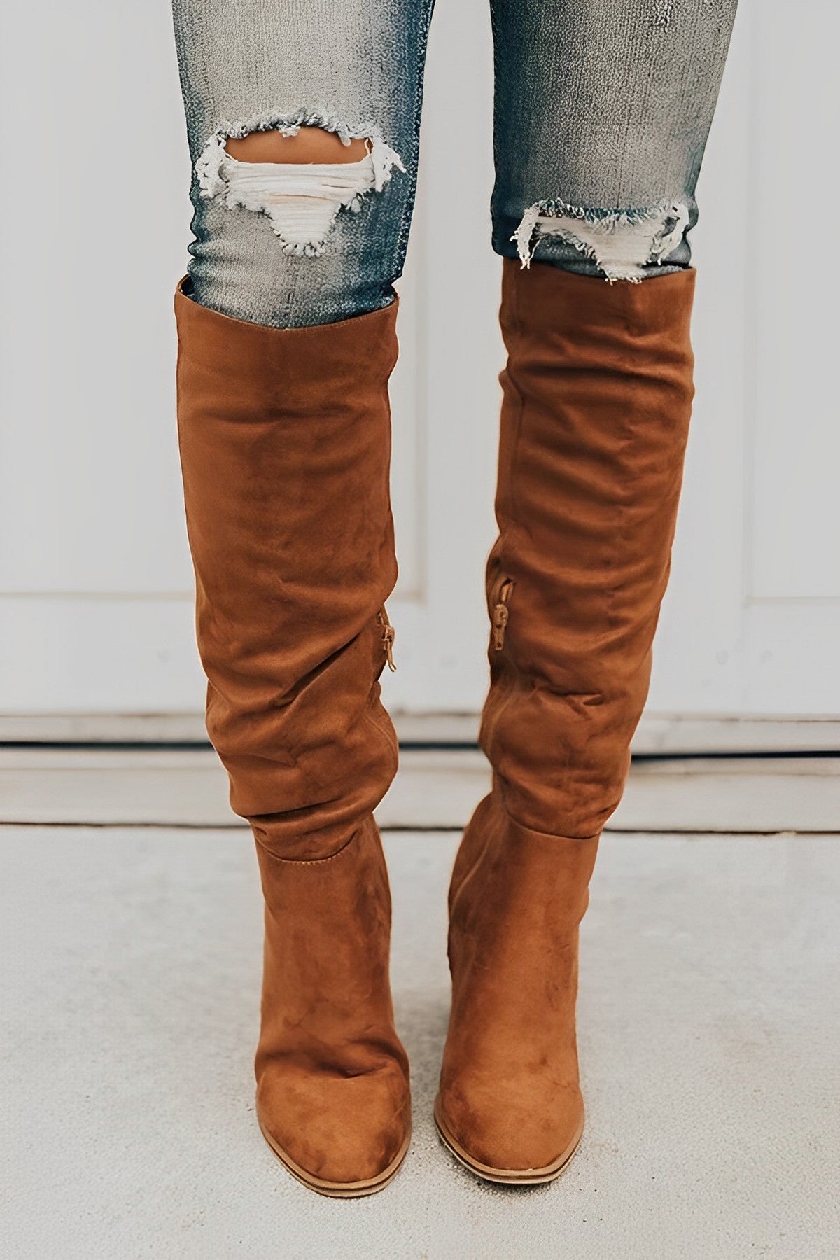 Versatile knee-high boots