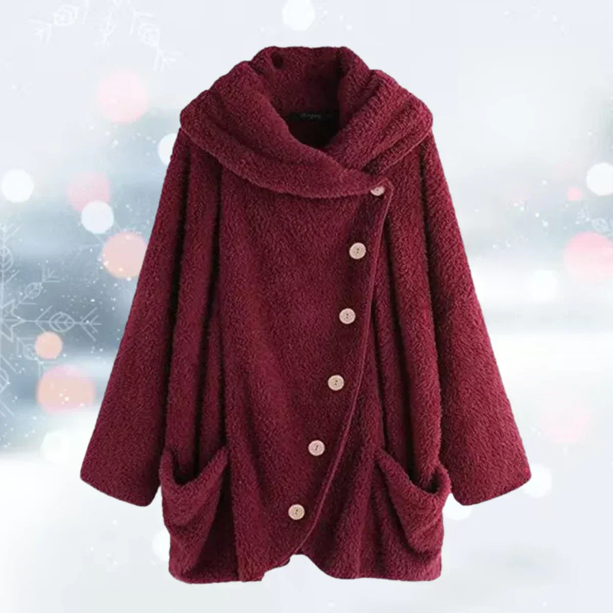 Women's Plush Waistcoat Jacket - Cozy Fashion Outerwear - Stylish Layering for Any Occasion