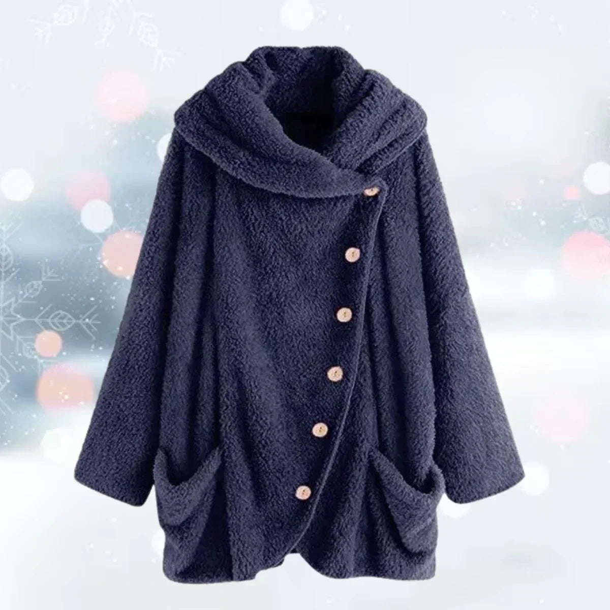 Women's Plush Waistcoat Jacket - Cozy Fashion Outerwear - Stylish Layering for Any Occasion