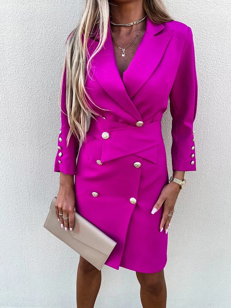 Elegant Blazer Dress