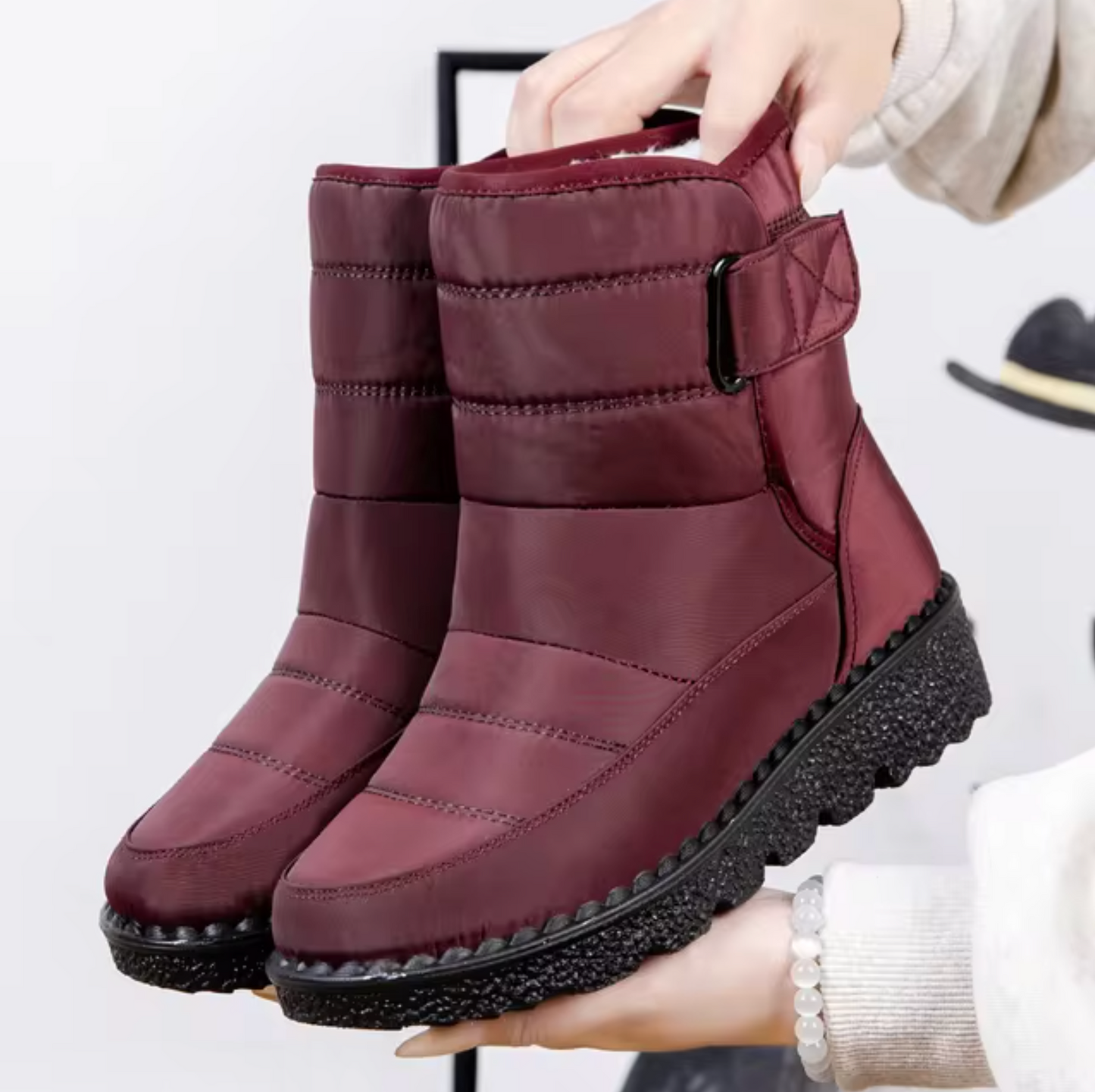 Non-slip waterproof winter snow boots