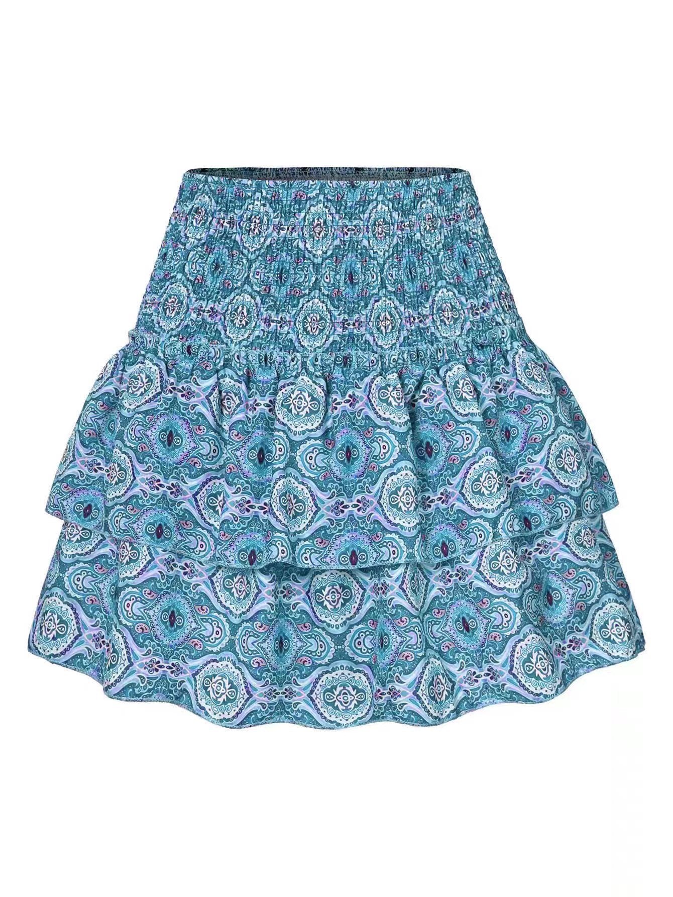 Leisure Versatile lotus blossom skirt women's skirt