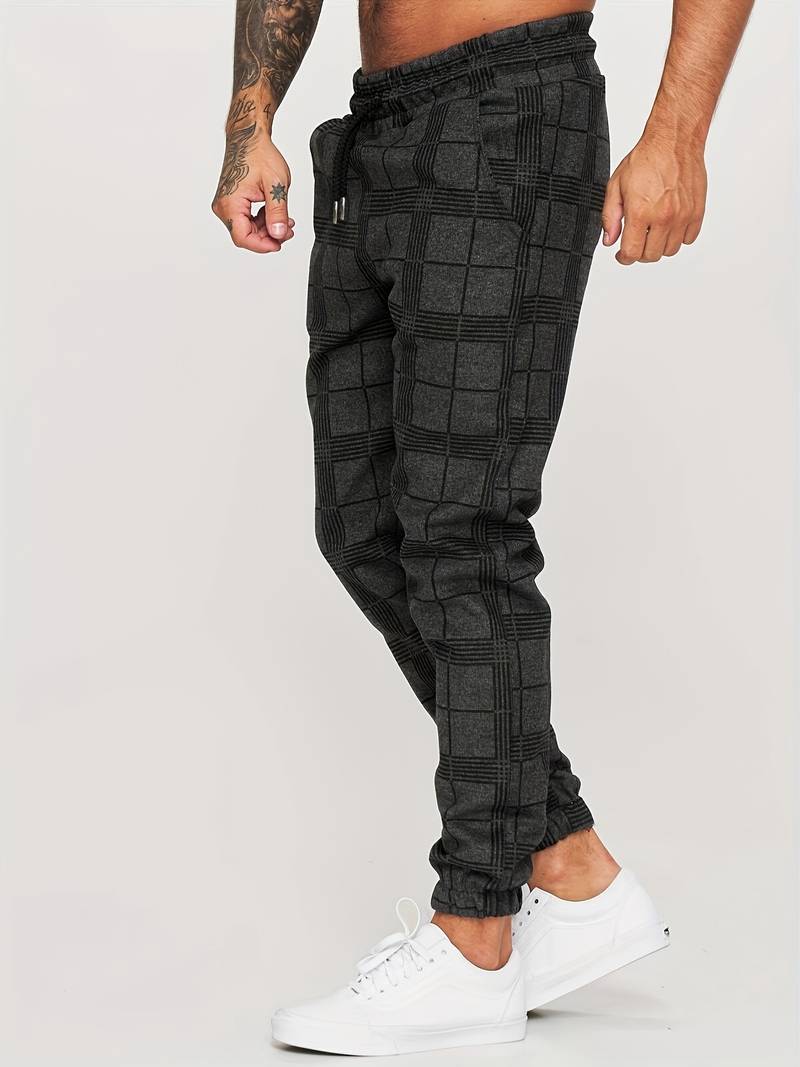 Checkered Sweatpants