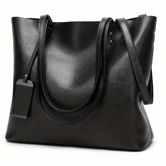 Elegant leather handbag