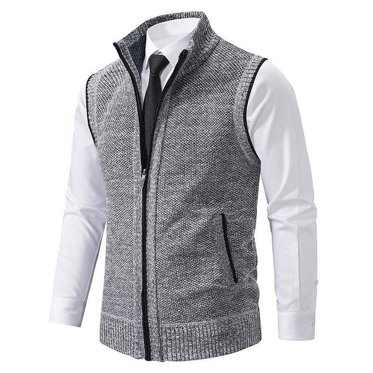 Men's fleece work waistcoat