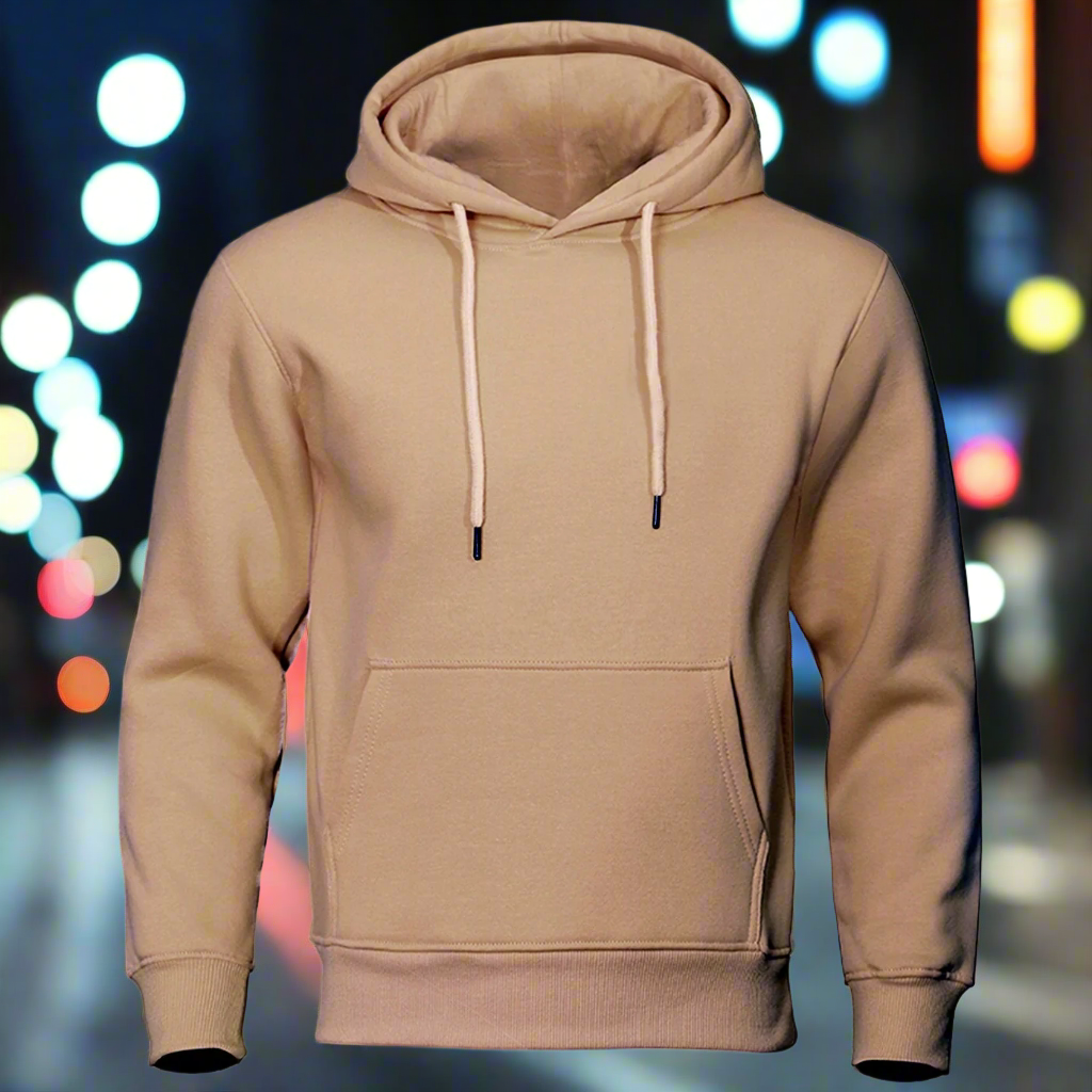 Men - Fleece Hoodie - Warm & Cozy Fabric - Perfect for Cold Weather Comfort