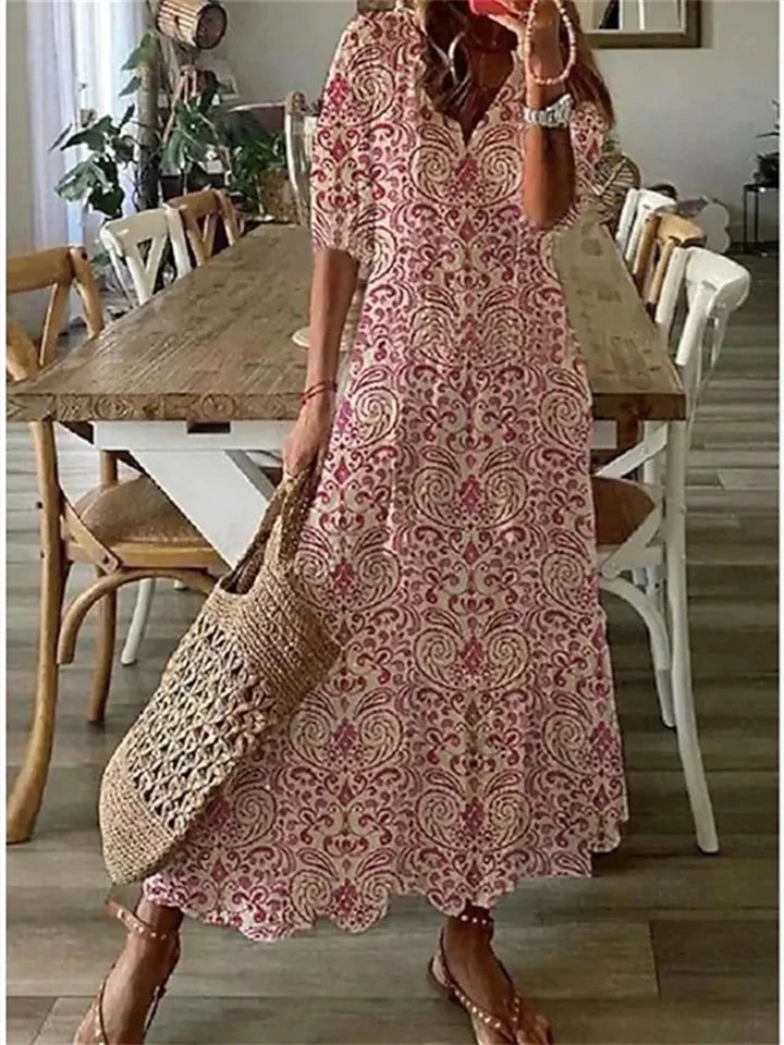 Vintage floral dress