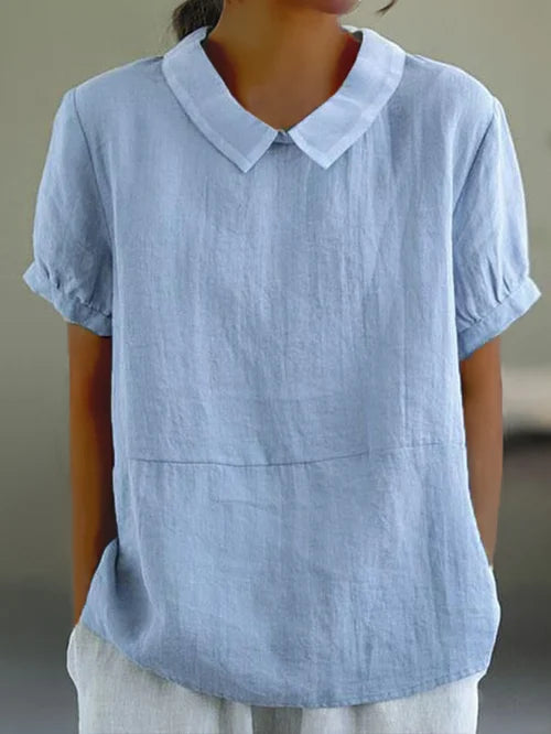 Women - Cotton Blouse - Soft & Comfortable - Elegant Style for Every Occasion