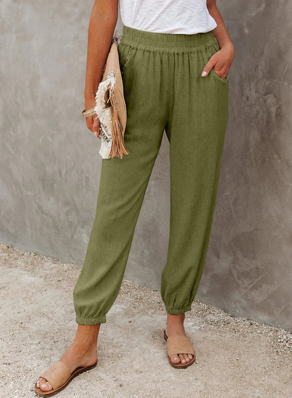 A cosy, chic pair of trousers