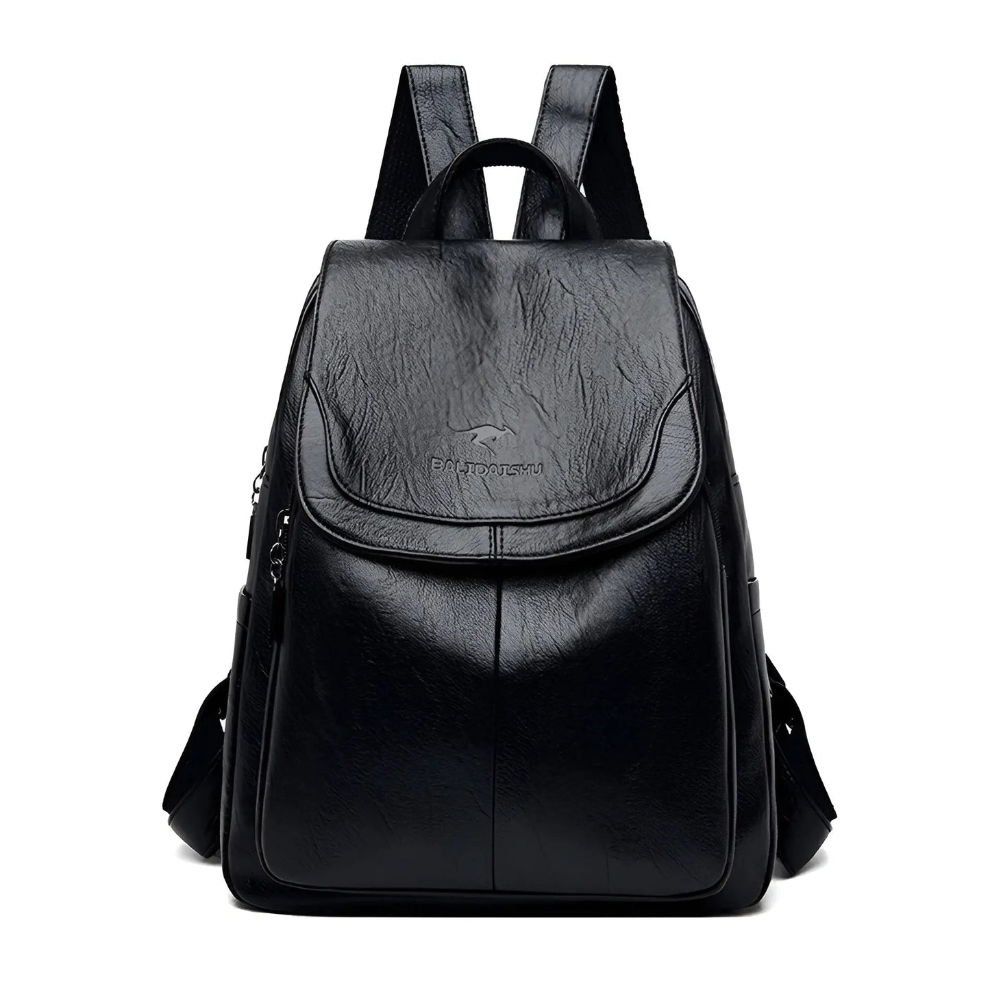 Spacious Leather Backpack