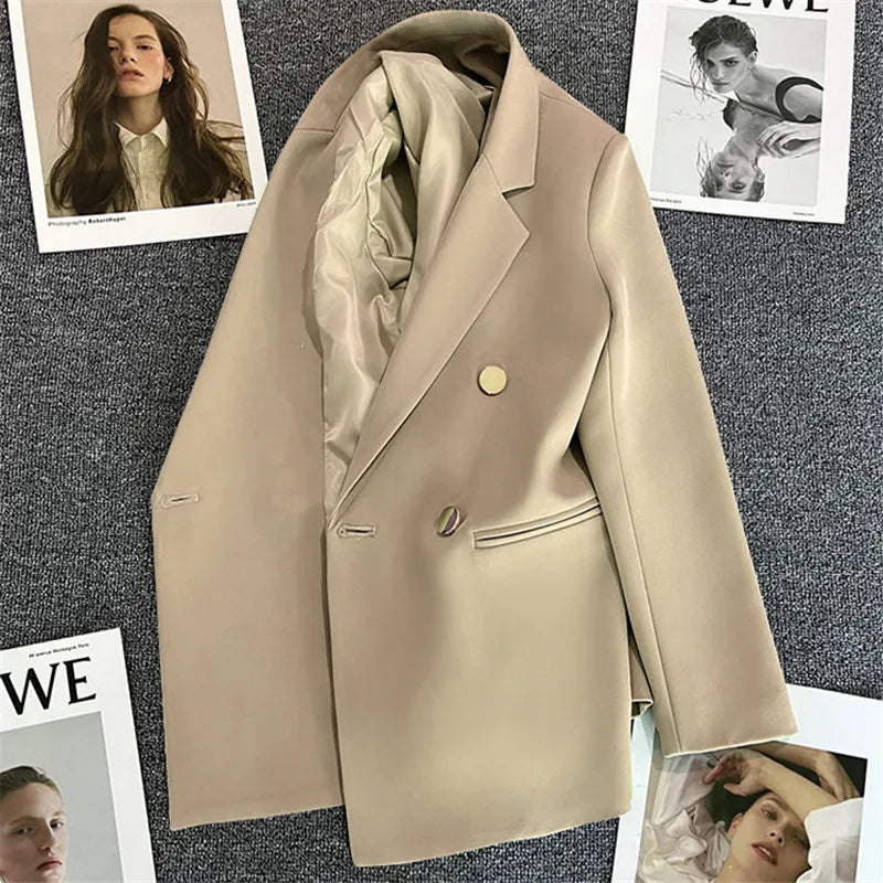 Women - Blazer - Double-Breasted - Stylish Office & Leisure Wear for Every Occasion