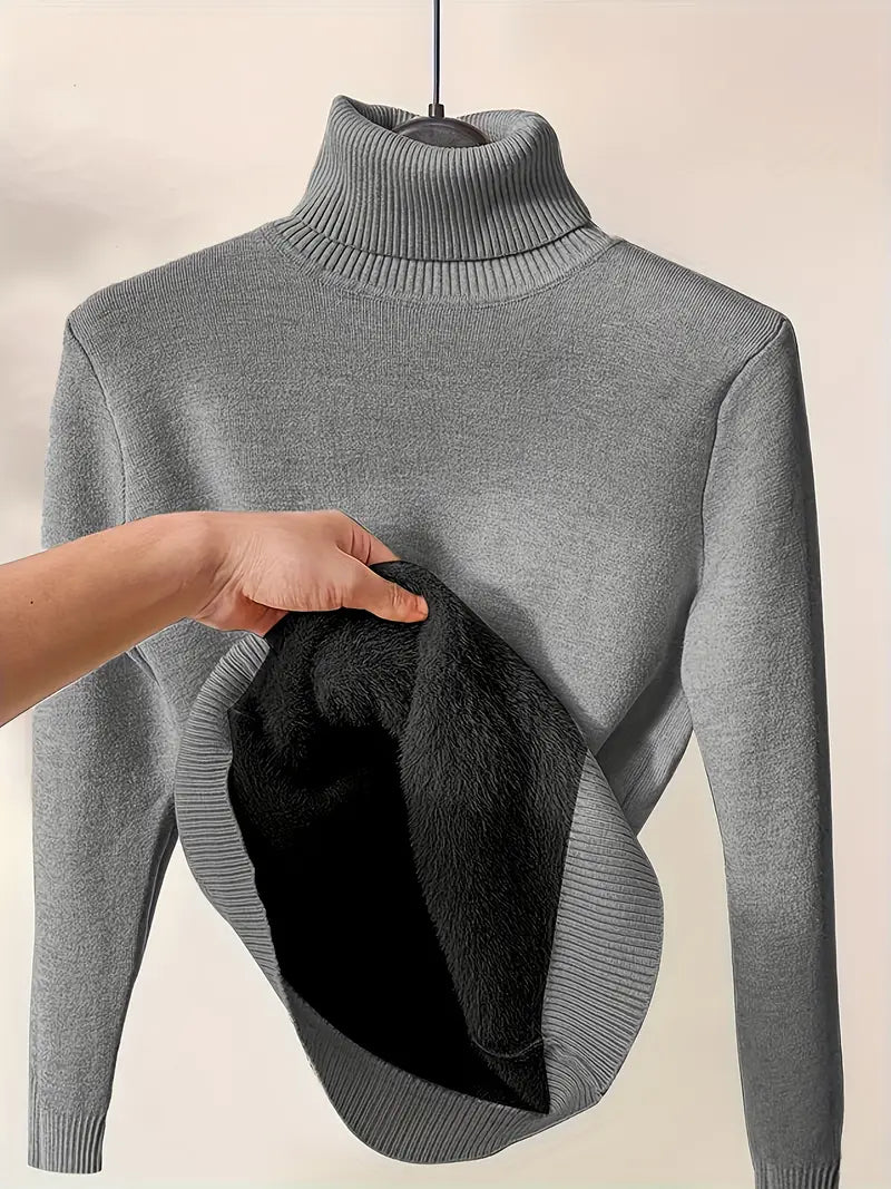 The turtleneck jumper for stylish warmth