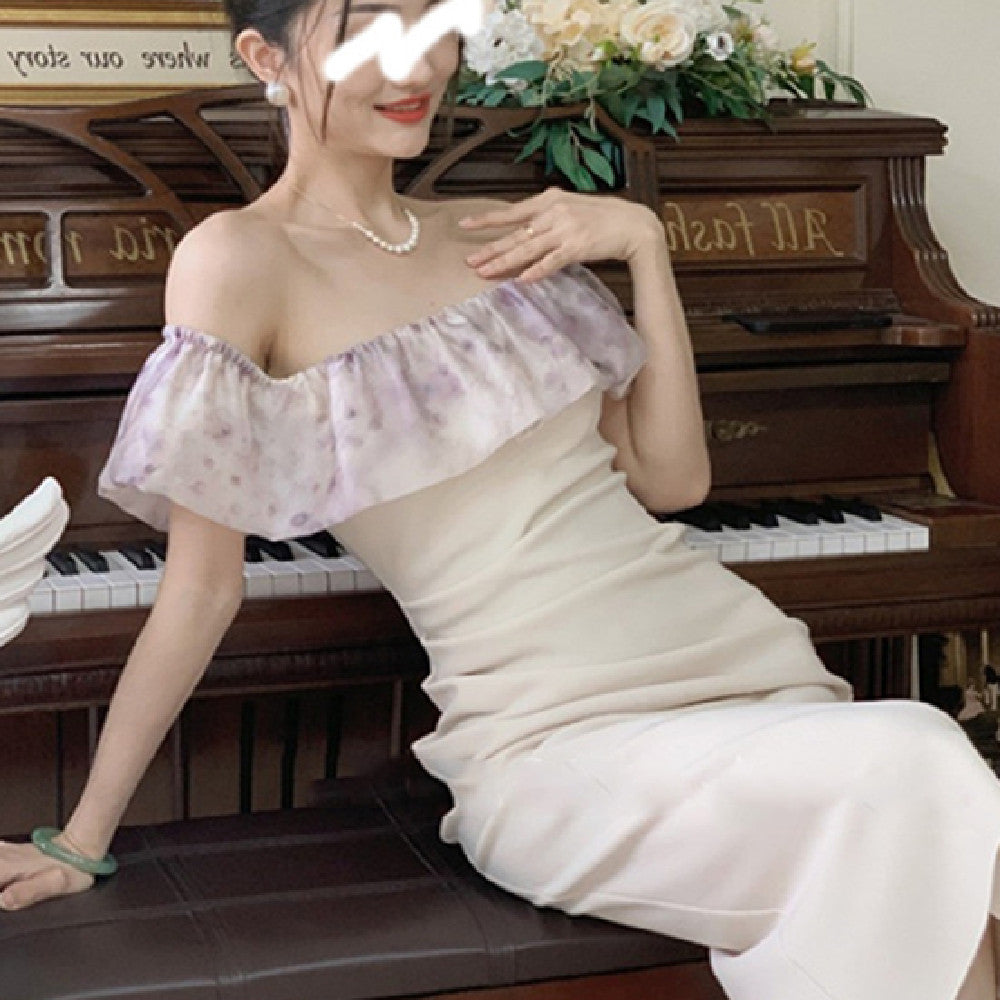 Gentle and elegant temperament dress