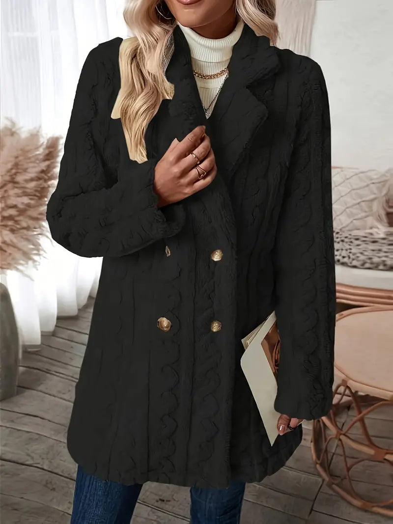 Elegant, warm and thick jacket