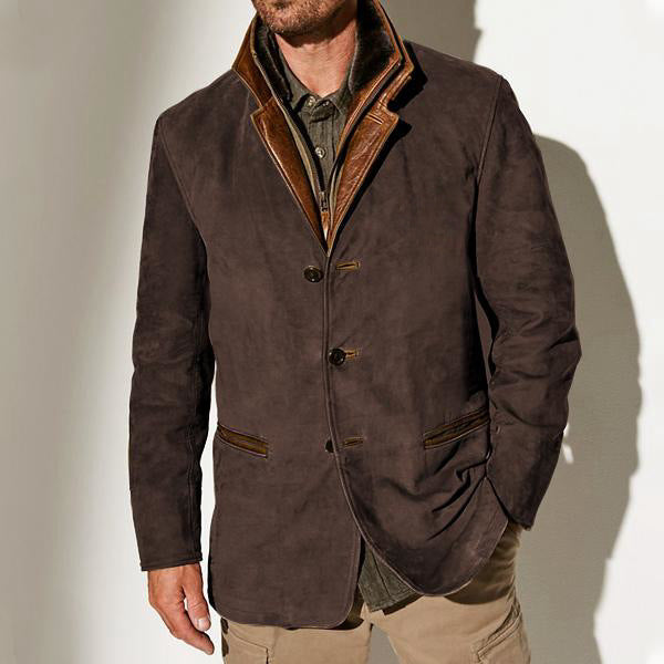 Vintage autumn jacket for men