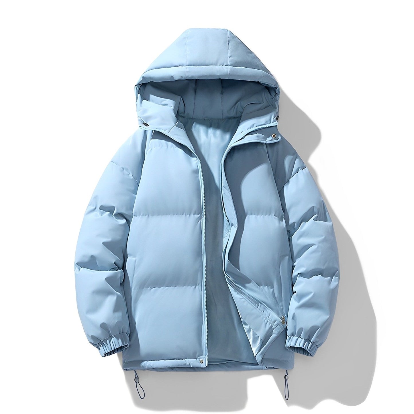 Women - Hooded Jacket - Thickly Padded - Warm Winter Outerwear