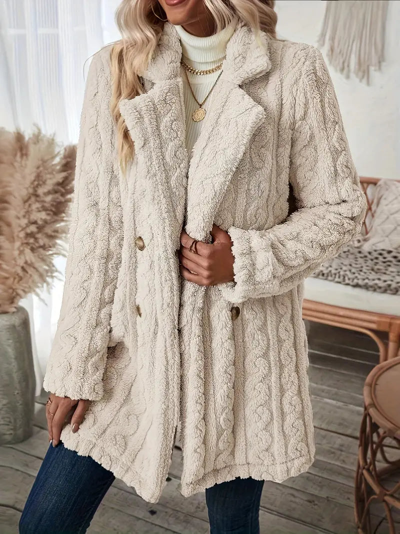 Elegant, warm and thick jacket