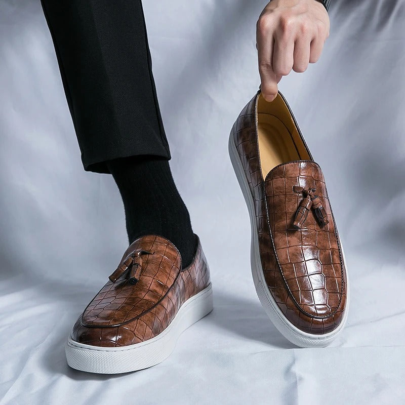 Italian-style loafers