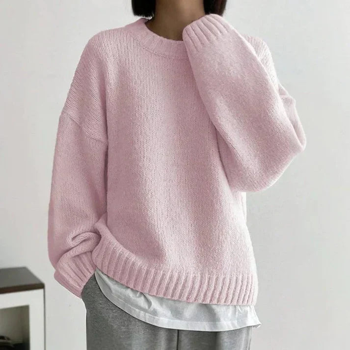 Pink monochrome sweater