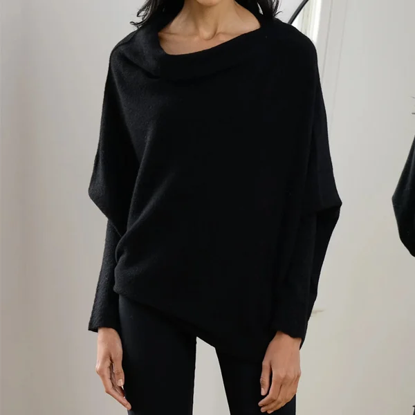 Elegant asymmetric jumper