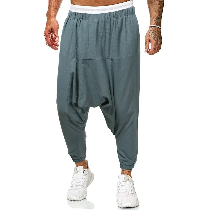 Linen Cross Pants for Men