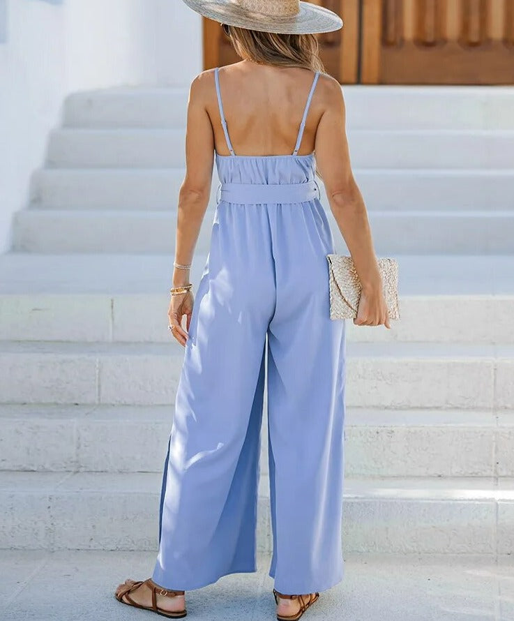 Ruby - Strapped Wide Leg Jumpsuit