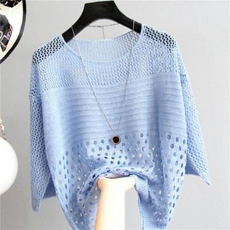 Stylish Hollow Out Blouse for Women